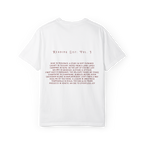 Book Club Tee White - folded front view
