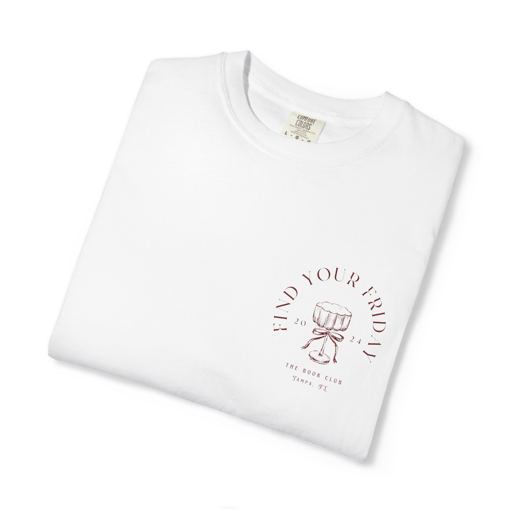 Book Club Tee - White