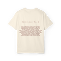 Book Club Tee Ivory - back graphic view