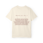 Book Club Tee Ivory - back graphic view