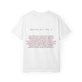 Book Club Tee White - back graphic view