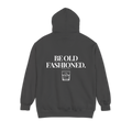 Be Old Fashioned Hoodie Pepper - back graphic view