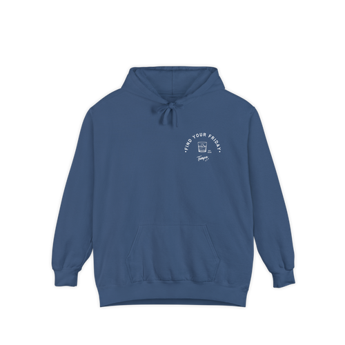 Be Old Fashioned Hoodie Denim - front view