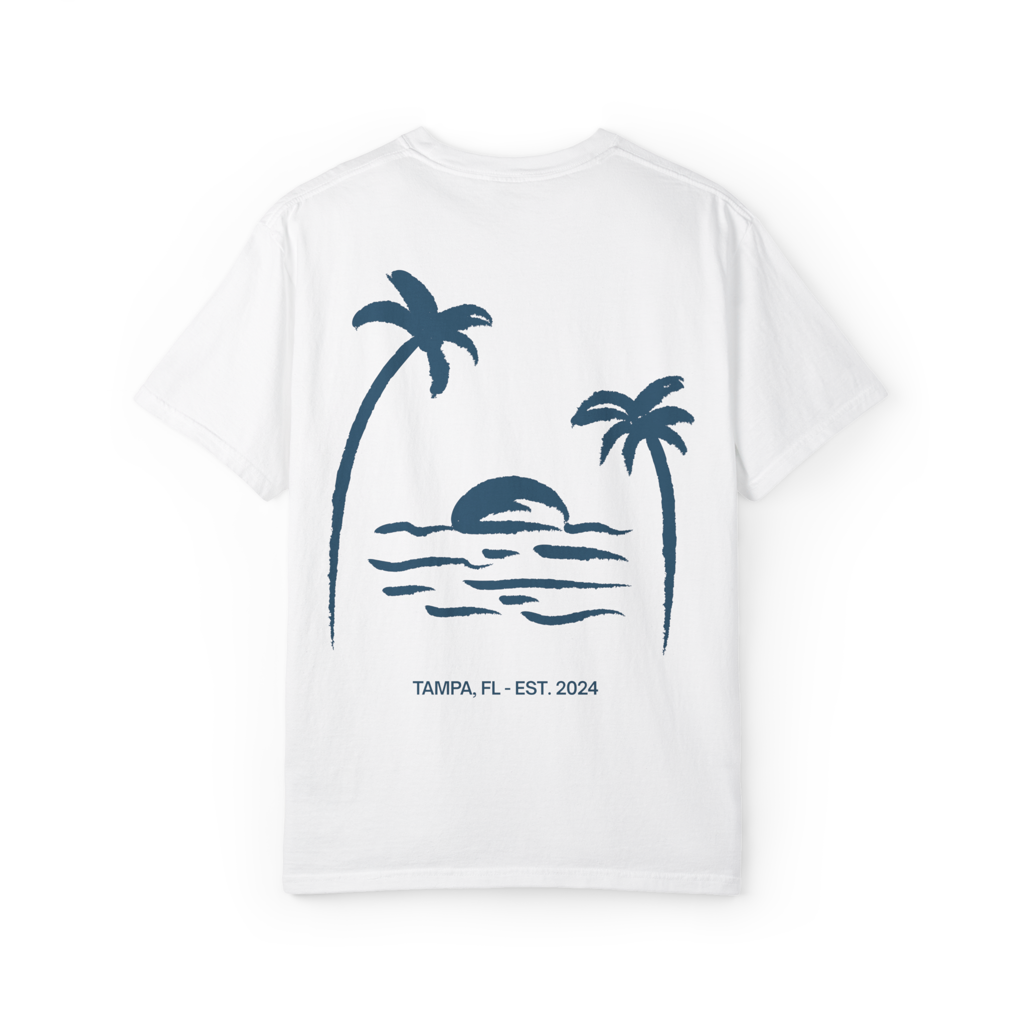Find Your Friday Tee White - back graphic view