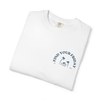 Find Your Friday Tee White - folded front view