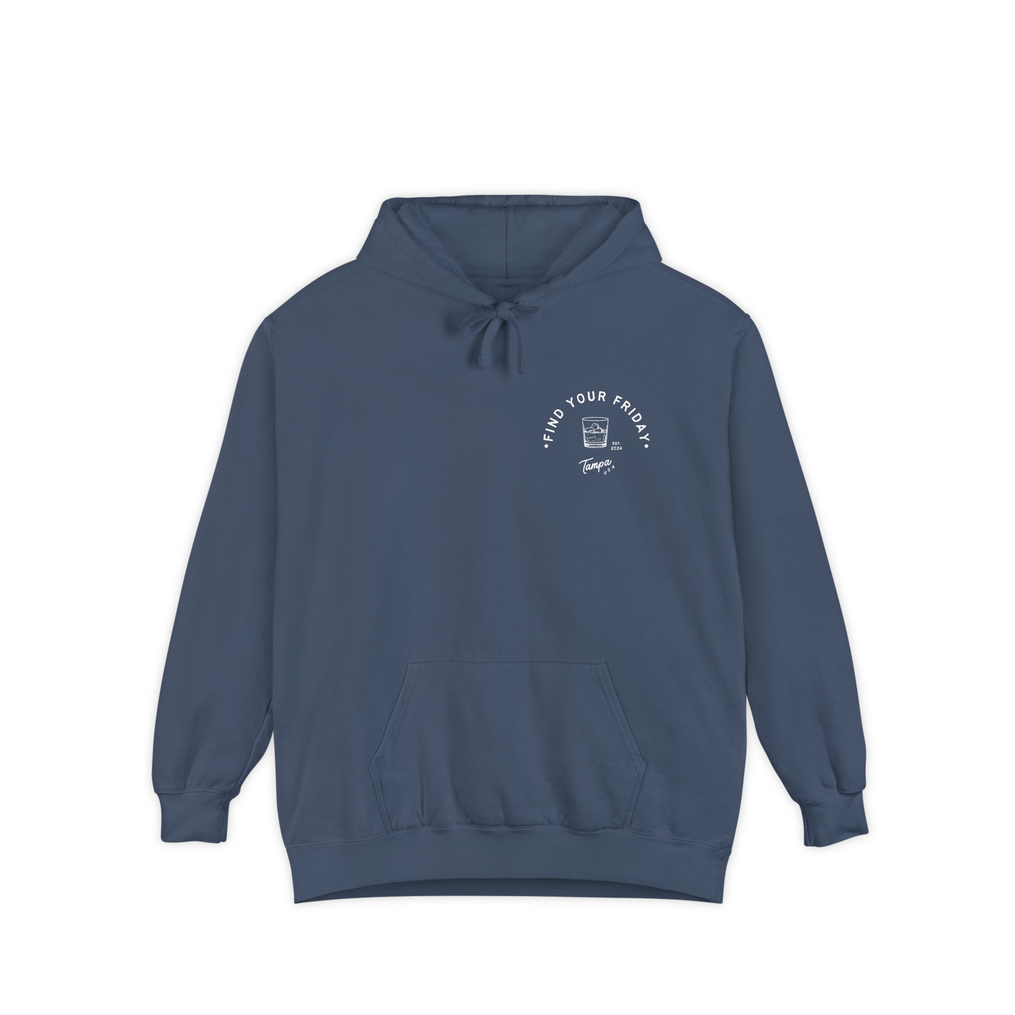 Be Old Fashioned Hoodie - Denim