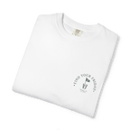 Nineteenth Hole Tee White - folded front view