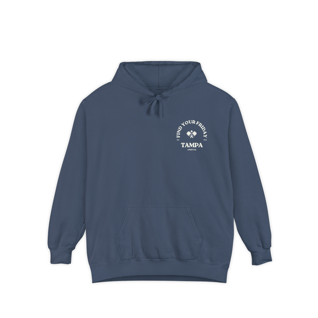 Out Of My Kitchen Hoodie Denim - front view