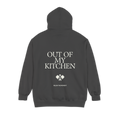 Out Of My Kitchen Hoodie Pepper - back graphic view