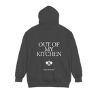 Out Of My Kitchen Hoodie Pepper - back graphic view